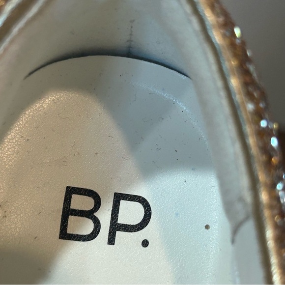 BP NWOB Sonny Glittery Lace-Up Platform Sneakers SZ: 8 M - Picture 9 of 9